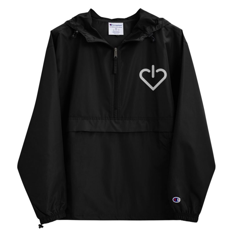 Power-On Embroidered Champion Packable Jacket