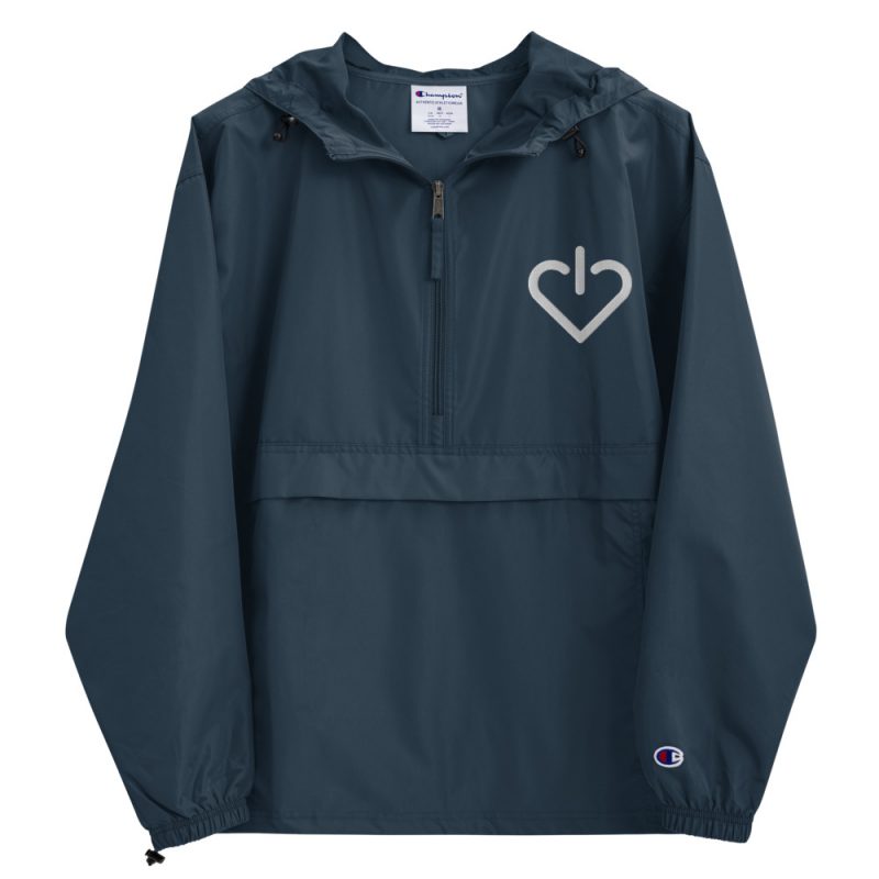 Power-On Embroidered Champion Packable Jacket