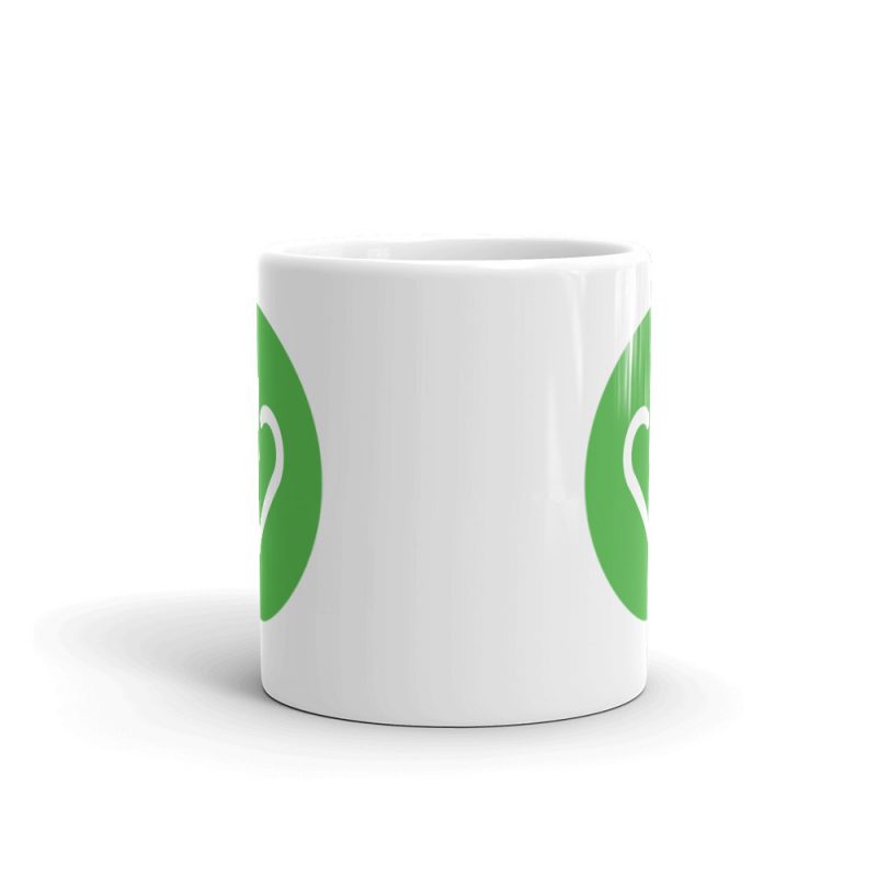 Power-On White Glossy Mug