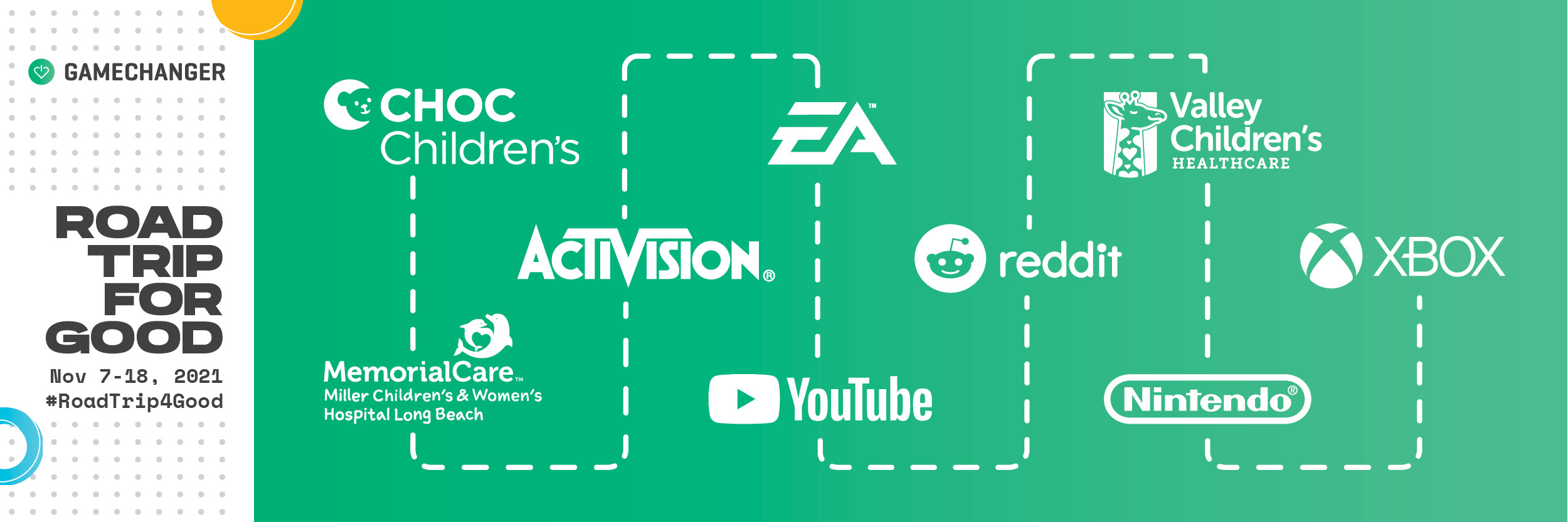 Road Trip For Good Event Page Header