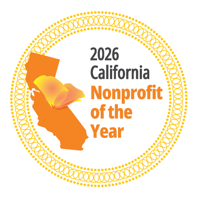 2026 California Nonprofit of the Year badge
